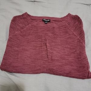 Express light weight sweater